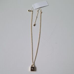 Ralph Lauren Gold Padlock‎ Necklace